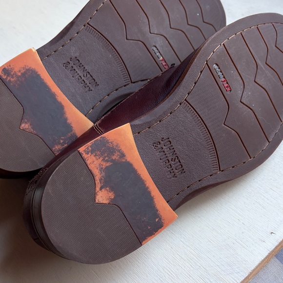 Johnston & Murphy Dark Brown Leather Oxfords - Picture 7 of 7